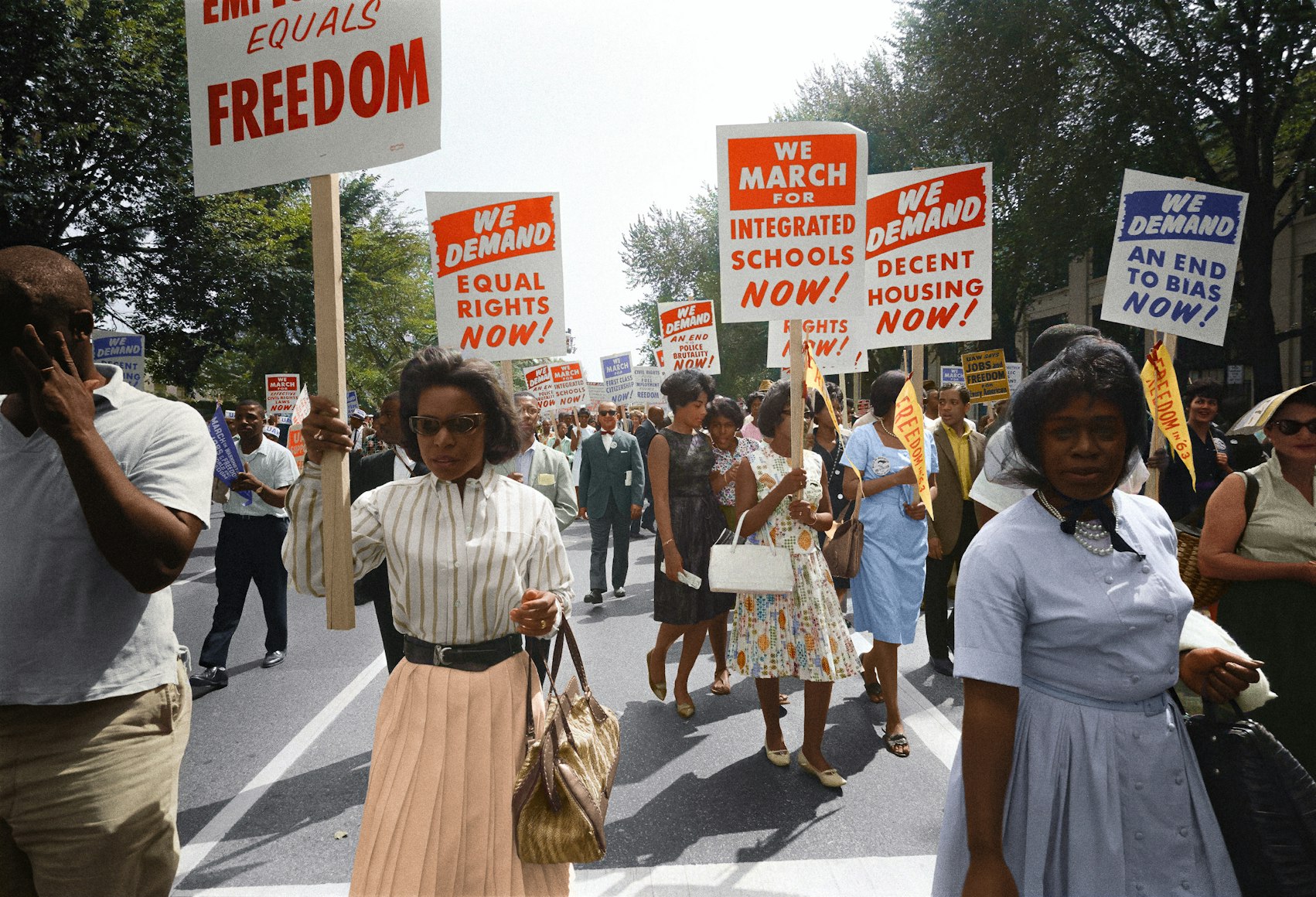 black women protesting
