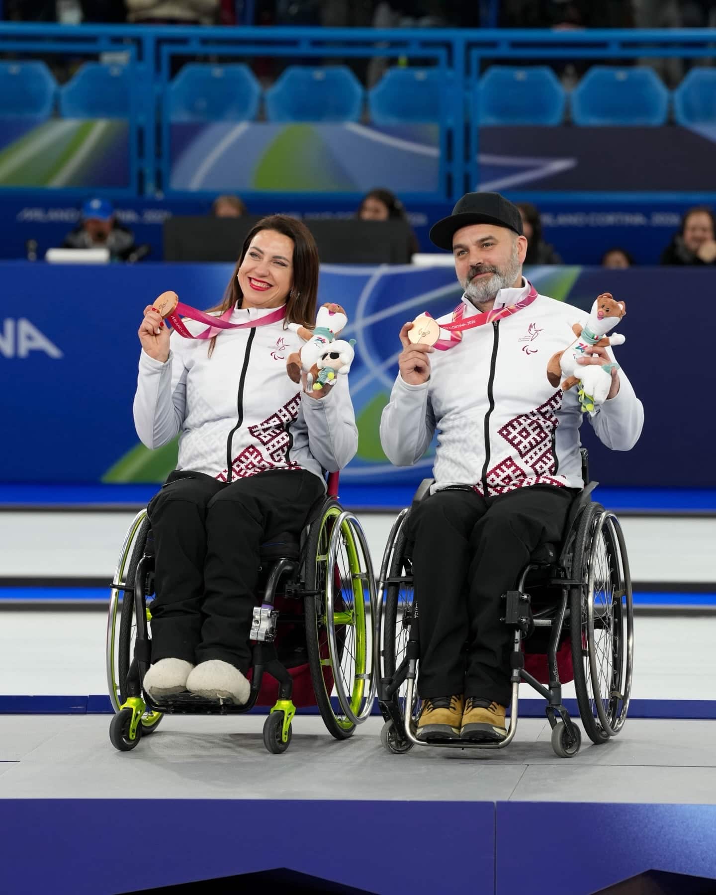 Polina Rozkova e Agris Lasmans